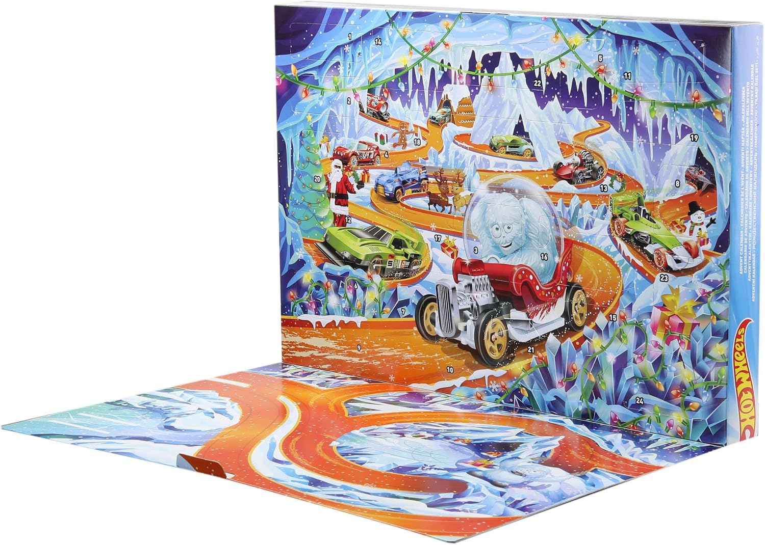 Thumbnail 3 de Hot Wheels Calendrier de l’Avent 2026 – une déco festive et des surprises à portée de porte