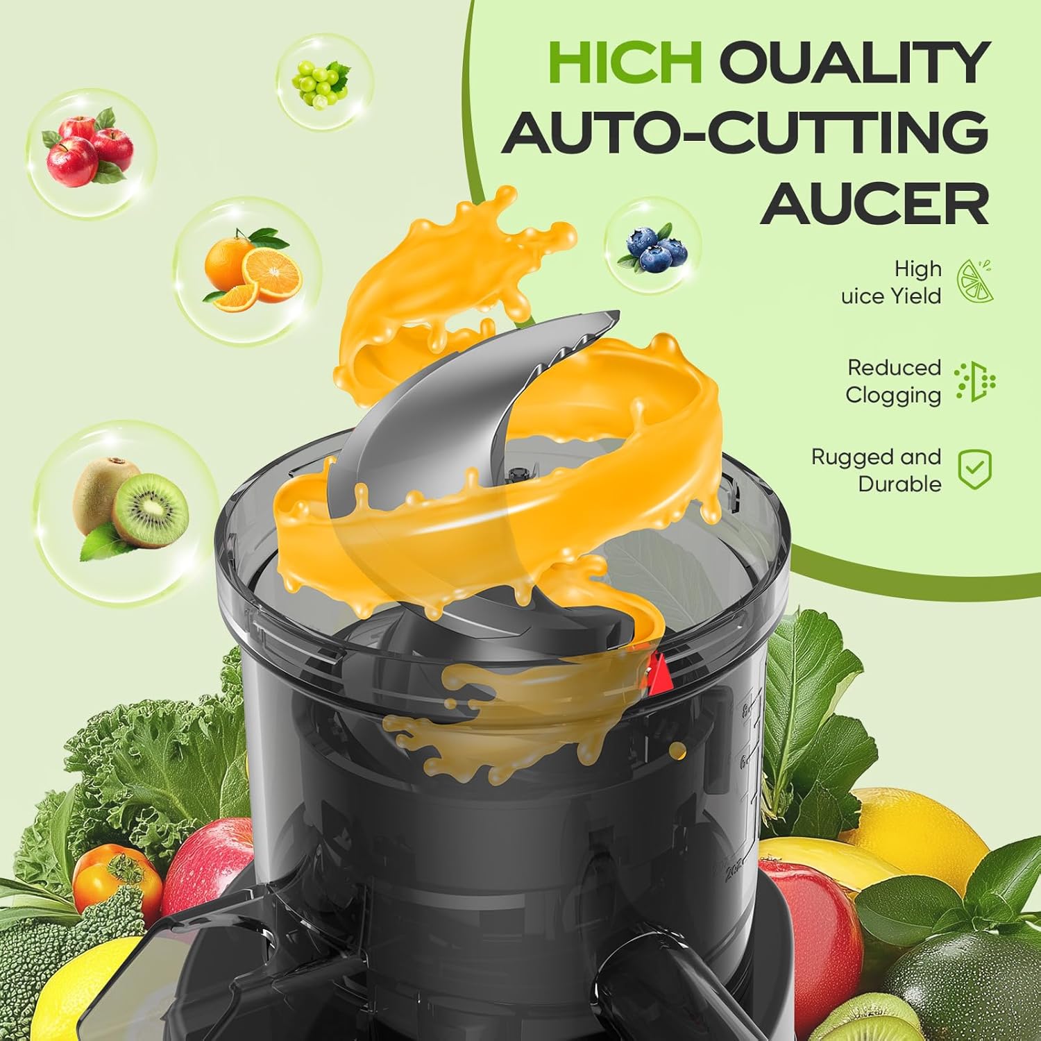 Thumbnail 5 de Cold Press Juicer 65 RPM 🧃