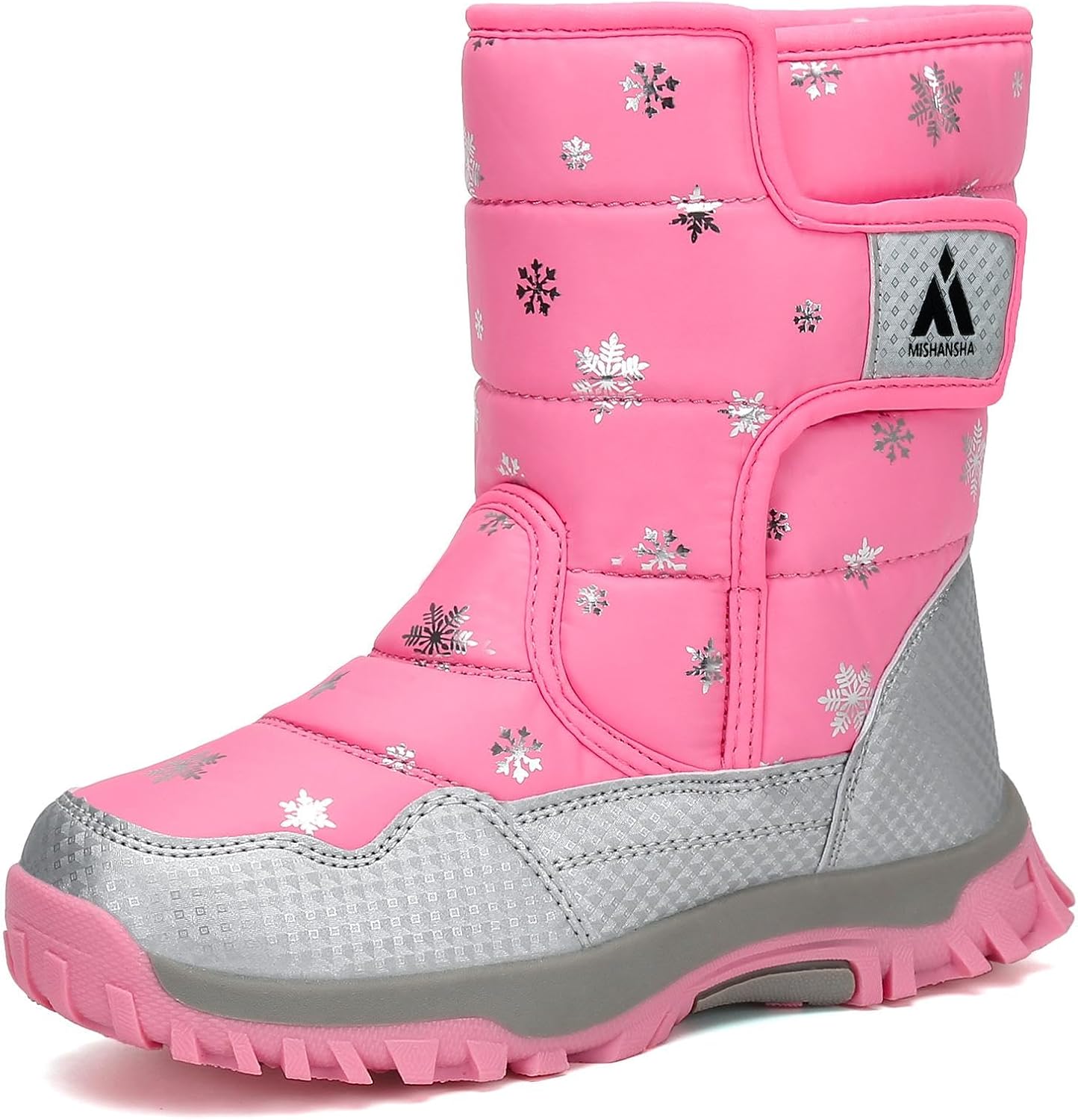 Detalle 2 de Mishansha Winterstiefel Kinder warm gefüttert