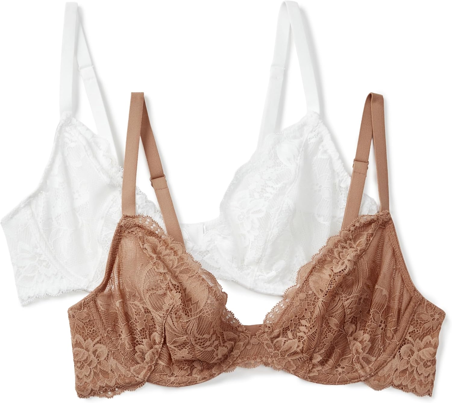 Thumbnail 5 de Amazon Essentials Women’s Stretch Galloon Lace Non-Padded Wired Plunge Bra