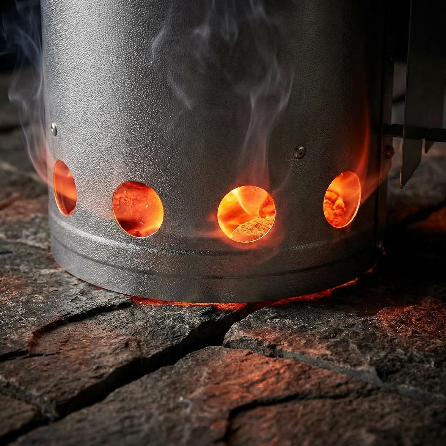 Thumbnail 6 de Linsen-outdoors Charcoal Chimney Starter, 5 lb