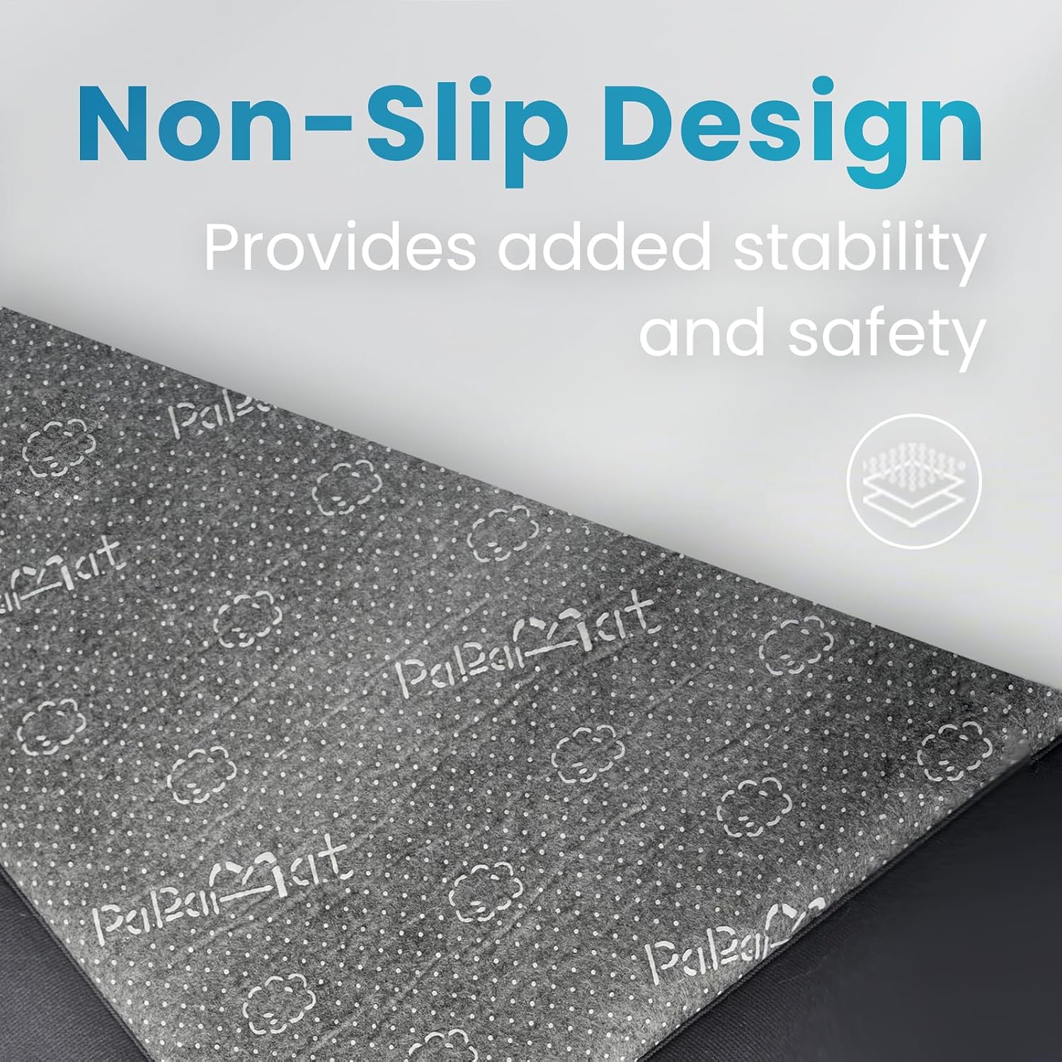 Detalle 1 de PaPaMat 1.3" Thick Baby Play Mat, 59 x 71 Non-Slip Padded Floor Mat