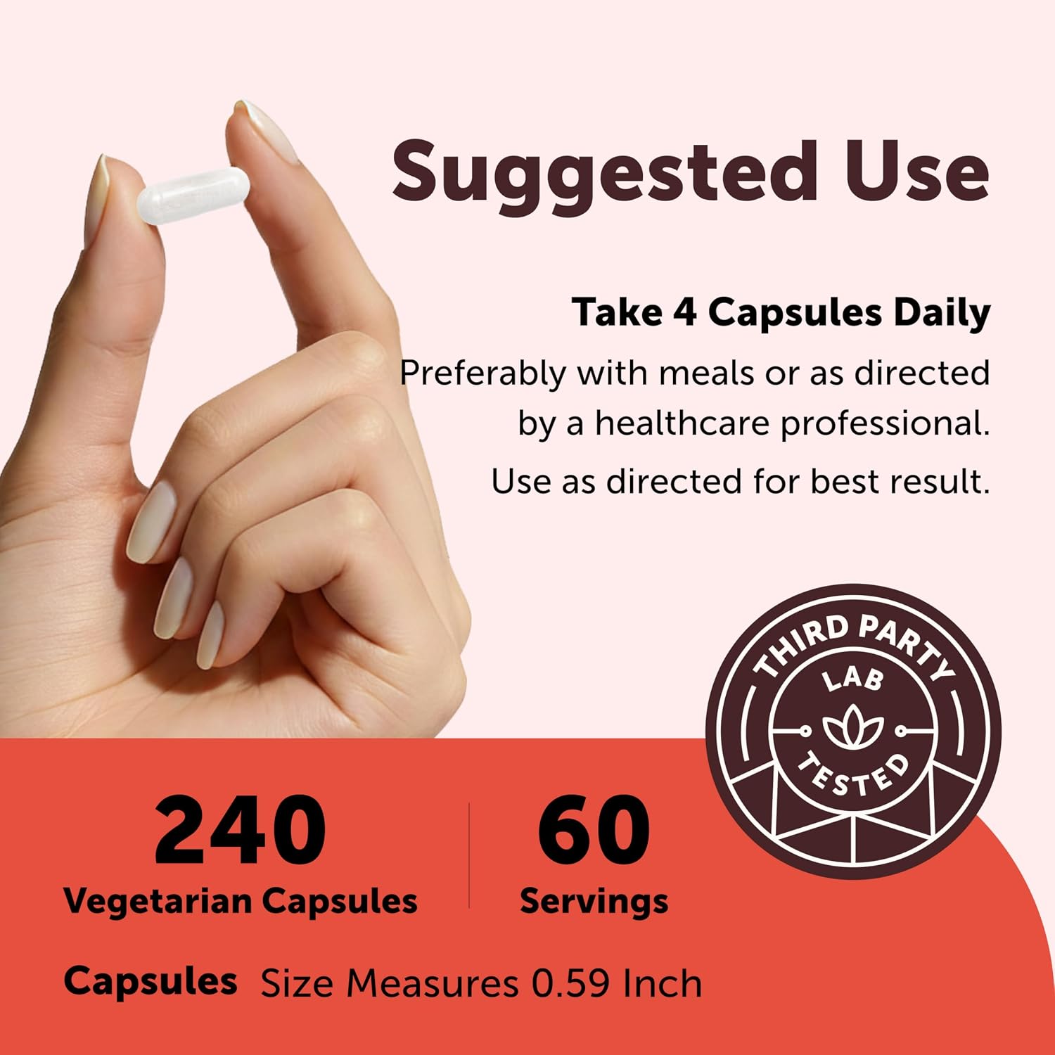 Detalle 2 de Micro Ingredients L-Carnitine Supplement 240 Capsules