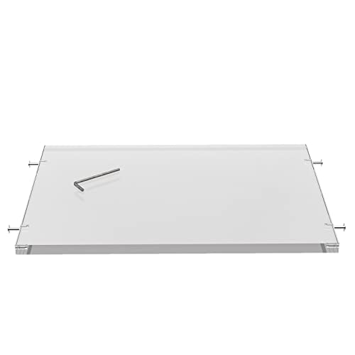 Detalle de Ripiano in cristallo Acrílico per sgabello Agplex – eleganza resistente