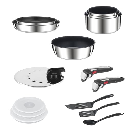 Detalle de Tefal Ingenio, batterie cuisine 15 pièces, induction