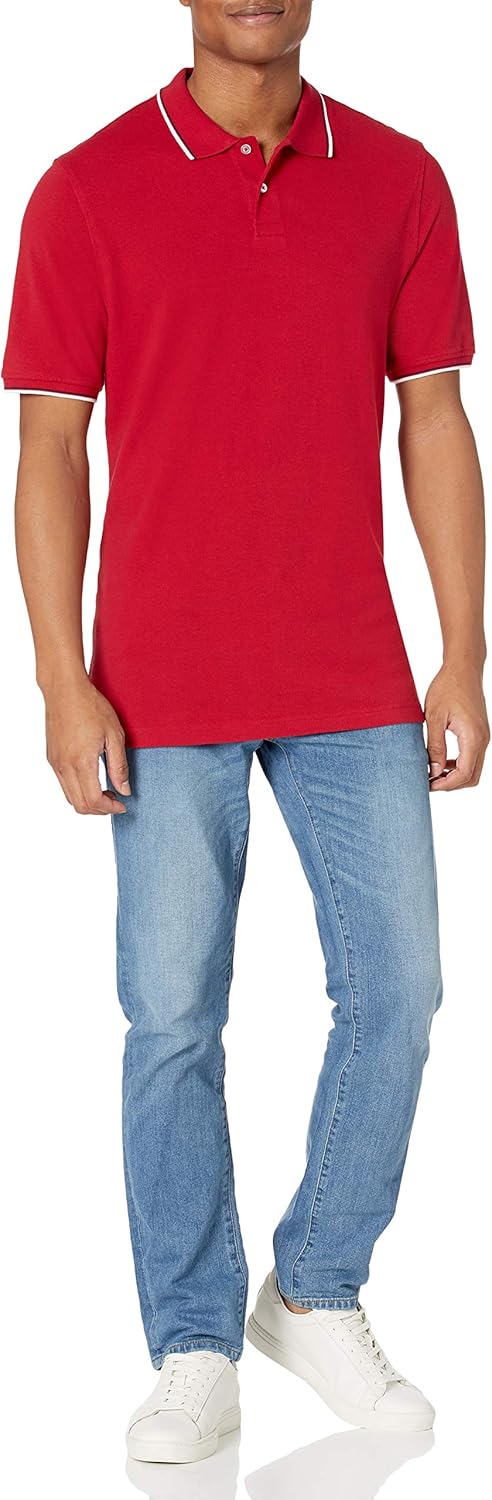 Thumbnail 4 de Polo en piqué de coton Amazon Essentials à manches courtes, coupe classique (homme, grande taille)
