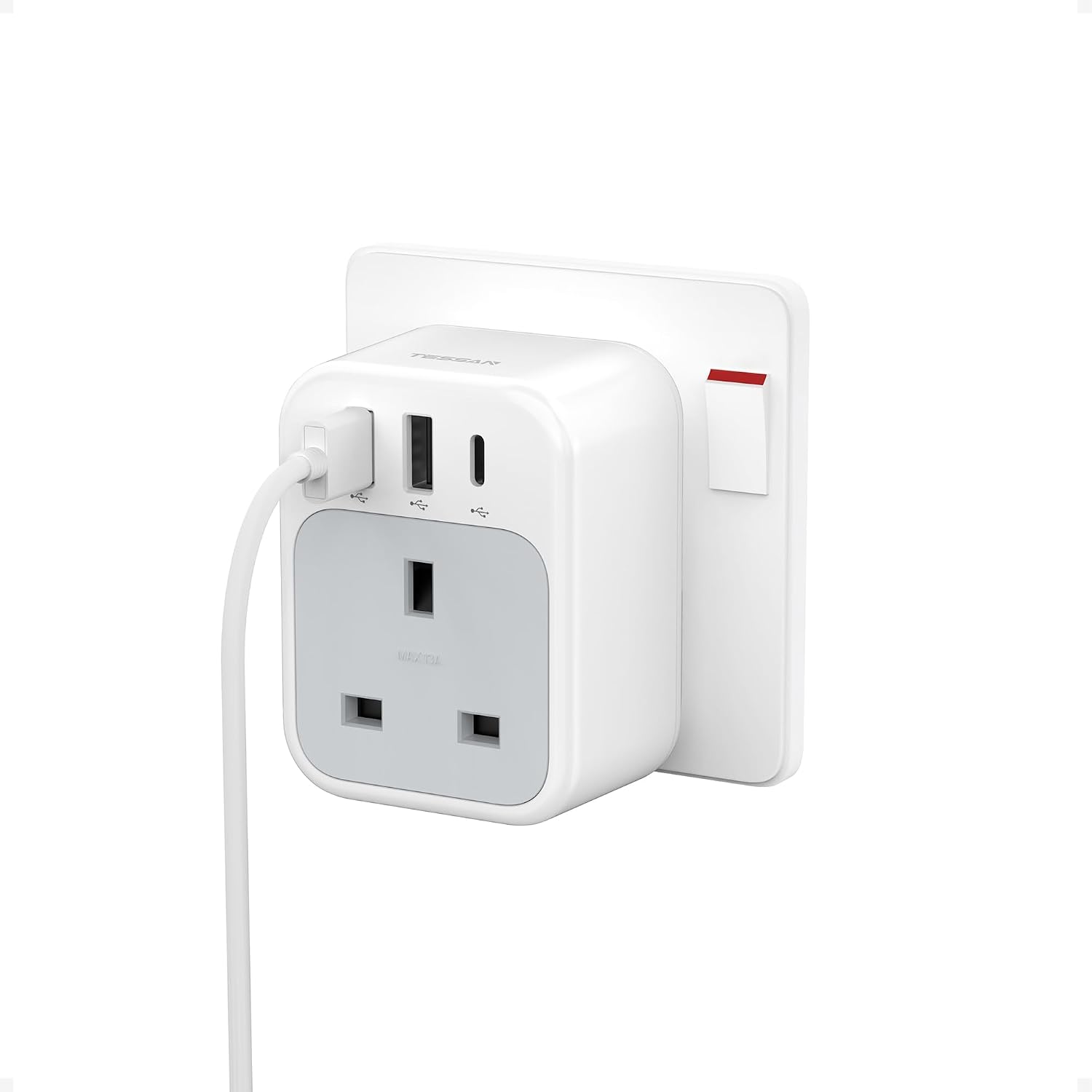 Detalle de TESSAN USB C plug adapter, 15W