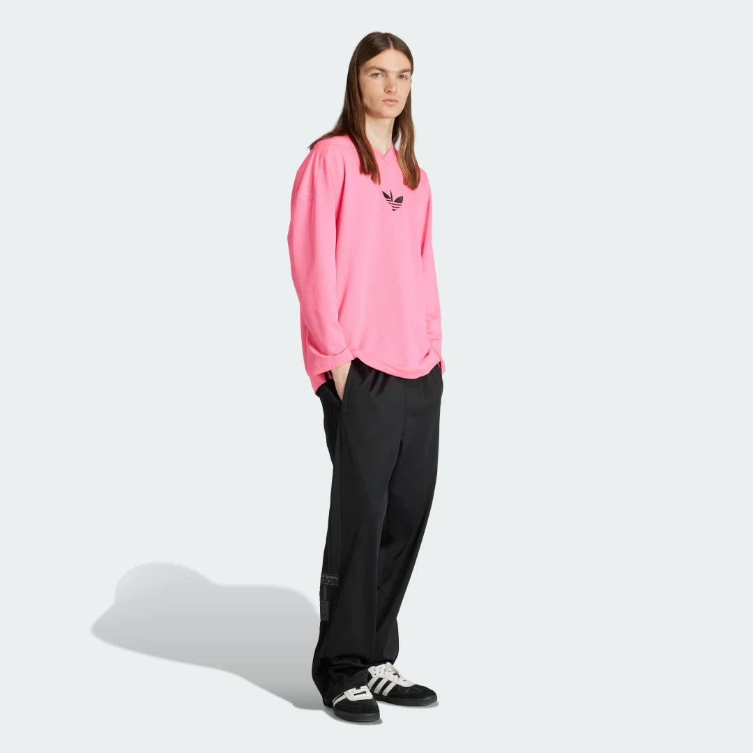 Thumbnail 2 de Camiseta manga larga adidas Originals Adicolor Mesh Rosa