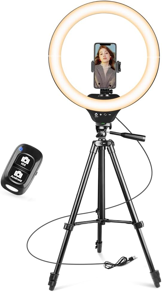 Detalle de Sensyne 14" Ring Light with Tripod Stand
