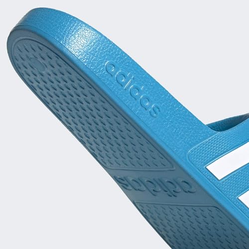 Thumbnail 8 de Adilette Aqua Slides para adulto de adidas: Solar Blue / Cloud White, talla 42 EU