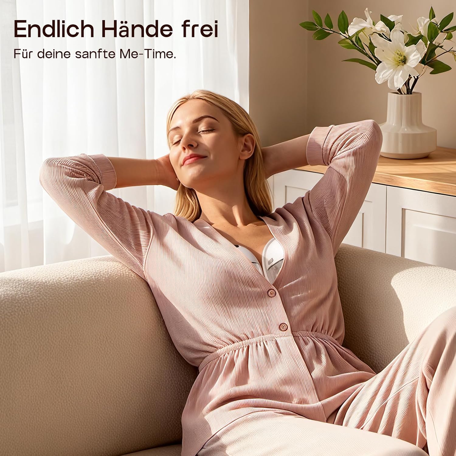 Thumbnail 1 de Milchpumpe Elektrisch, Tragbar Doppel-Milchpumpen – Handsfree, 4 Modi, 12 Stufen, BPA-frei, leise & leicht (2 Stück, 19/21/24 mm Trichter) – Ideal für neue Mamas