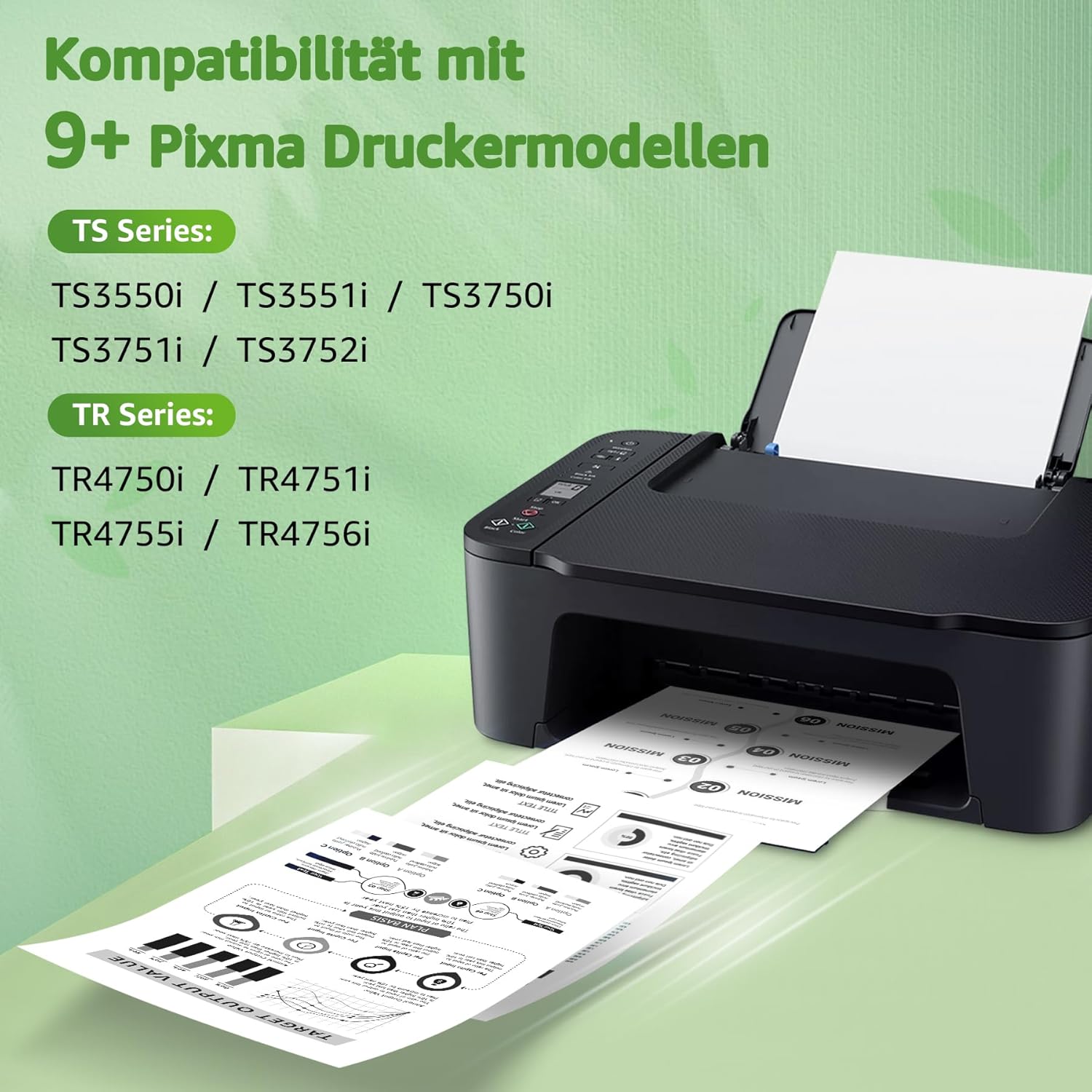 Thumbnail 1 de GREENSKY 575XL PG-575XL Schwarz 2x