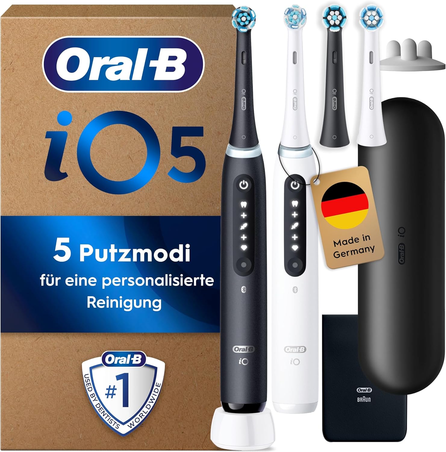 Detalle de Oral-B iO Series 5 Plus Doppelpack 2er