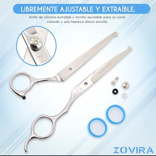 Detalle 2 de ZOVIRA Tijeras profesionales 6,5
