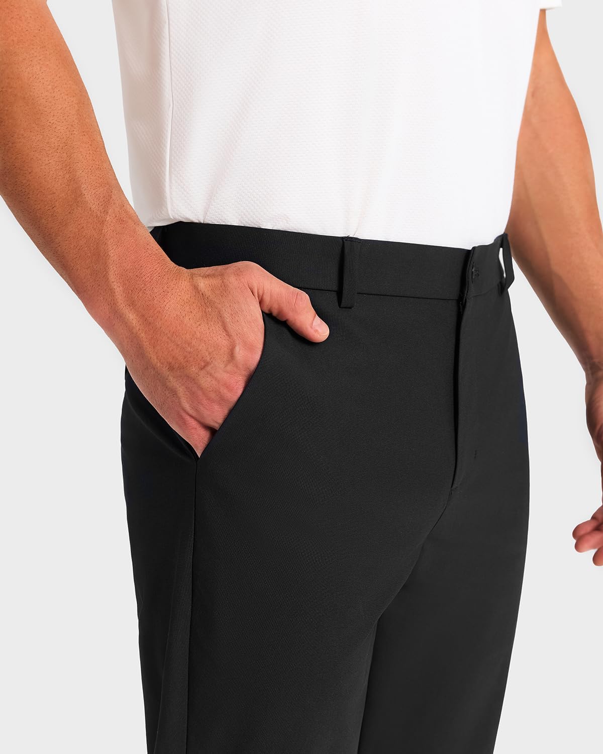 Thumbnail 3 de SNOWTEN Mens Classic Fit Golf Pants Stretch Dress Pants – Lightweight, 30''/32''/34