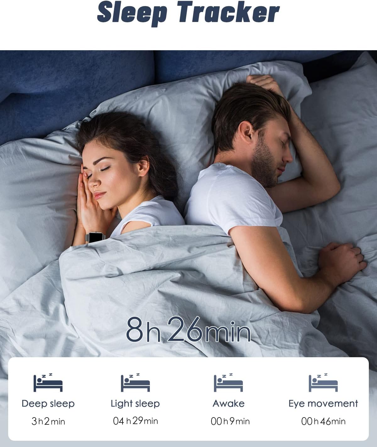 Thumbnail 4 de GRV Smart Watch Fitness Tracker 5.0