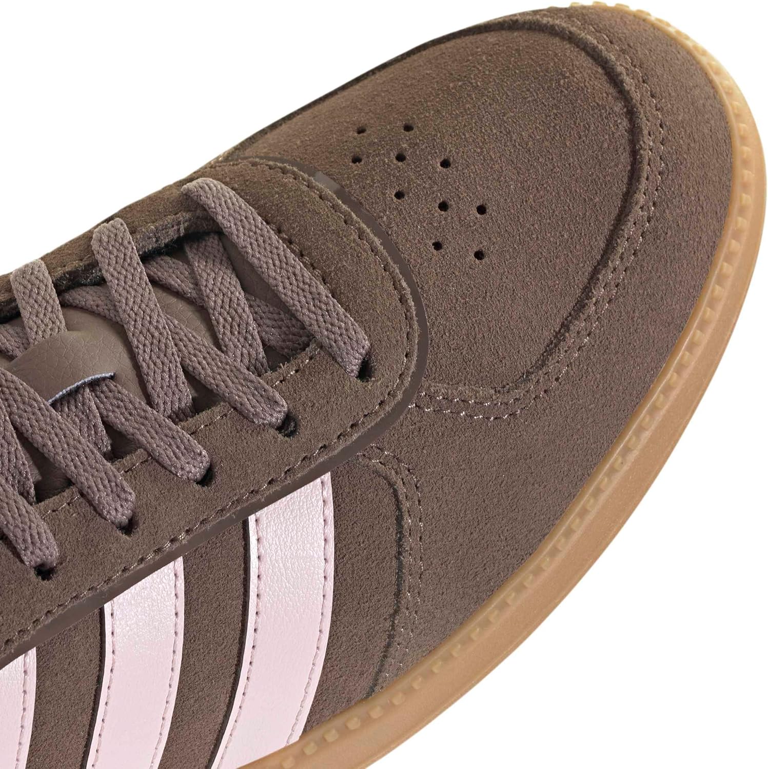 Detalle 2 de adidas Breaknet Sleek para mujer: zapatillas con empeine de piel y suela de goma