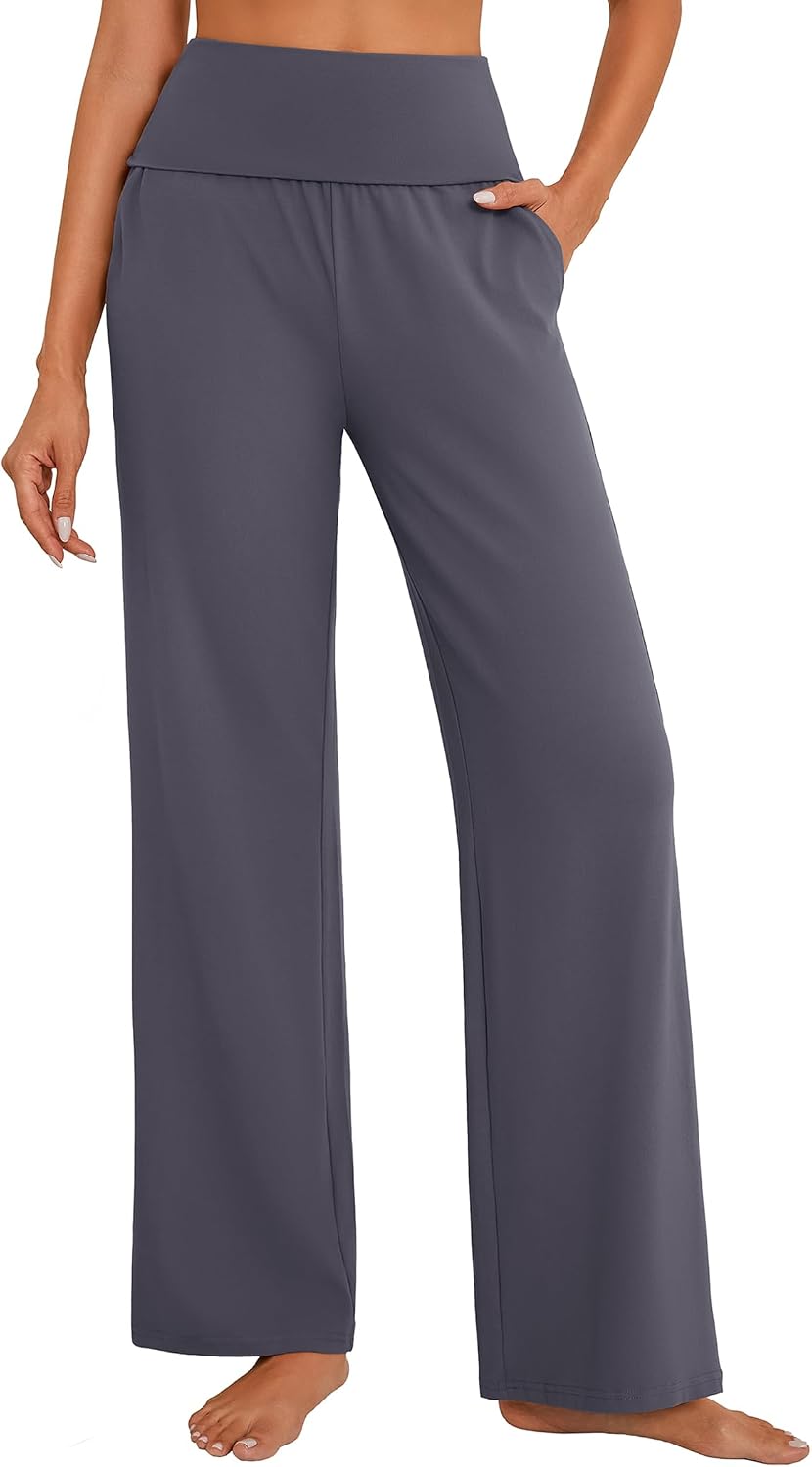 Detalle de Arolina Women's Foldover Lounge Pants S-XXL