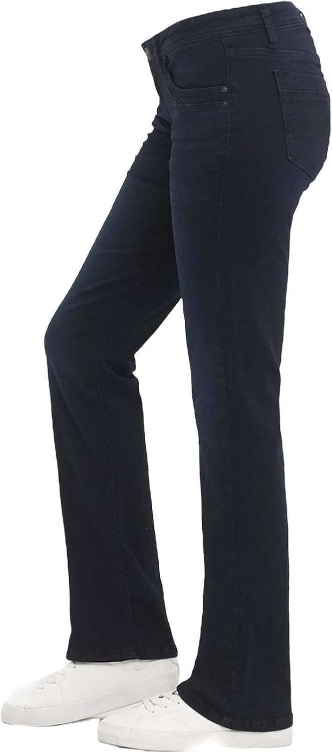 Detalle de LTB Valerie Jeans da Donna – Jeans Boot Cut a Vita Bassa con 5 Tasche