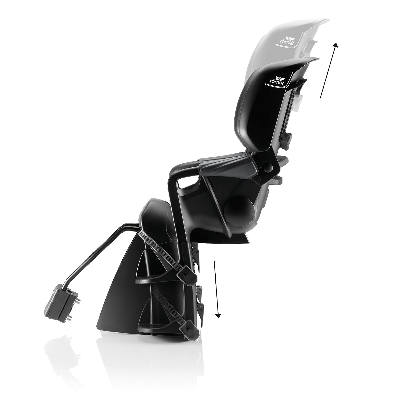 Detalle de Britax Römer Bike Seat JOCKEY Z-LINE – Mitwachsender Kindersitz für Fahrräder
