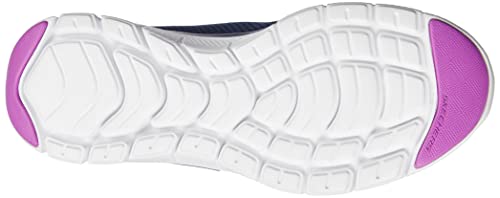 Thumbnail 3 de Skechers Flex Appeal 4.0 Brilliant View Regular para Mujer — Navy, 38.5 EU
