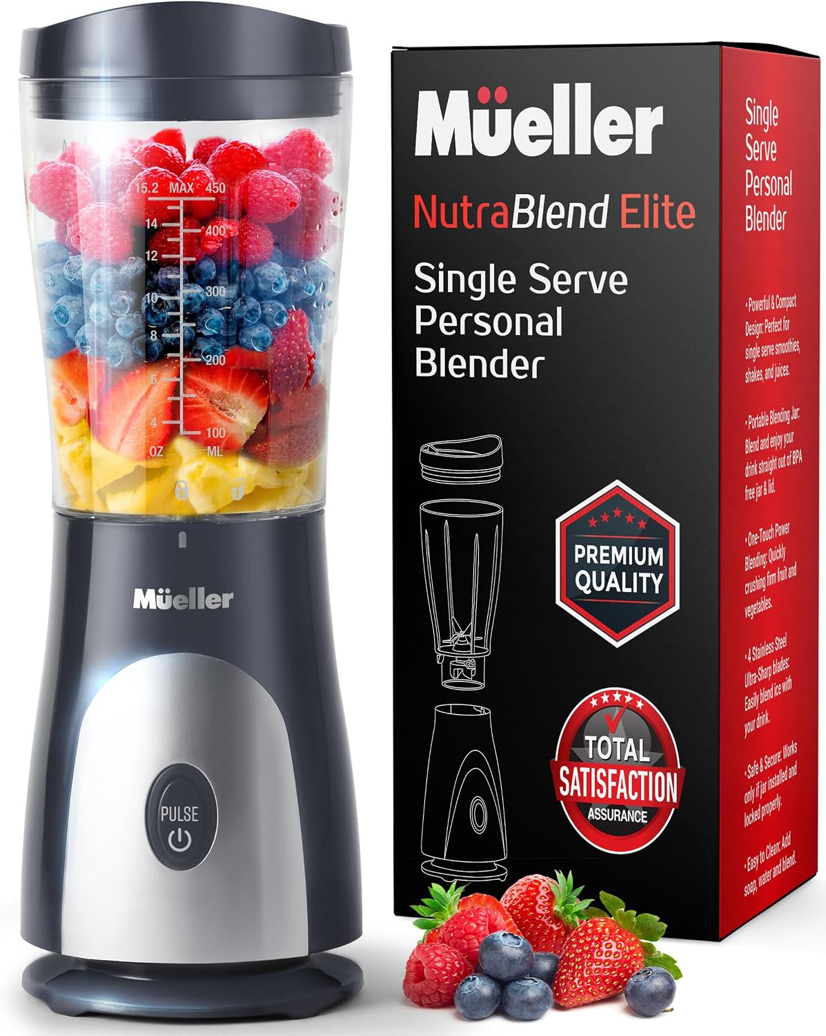 Thumbnail 6 de Mueller Personal Blender 15 Oz