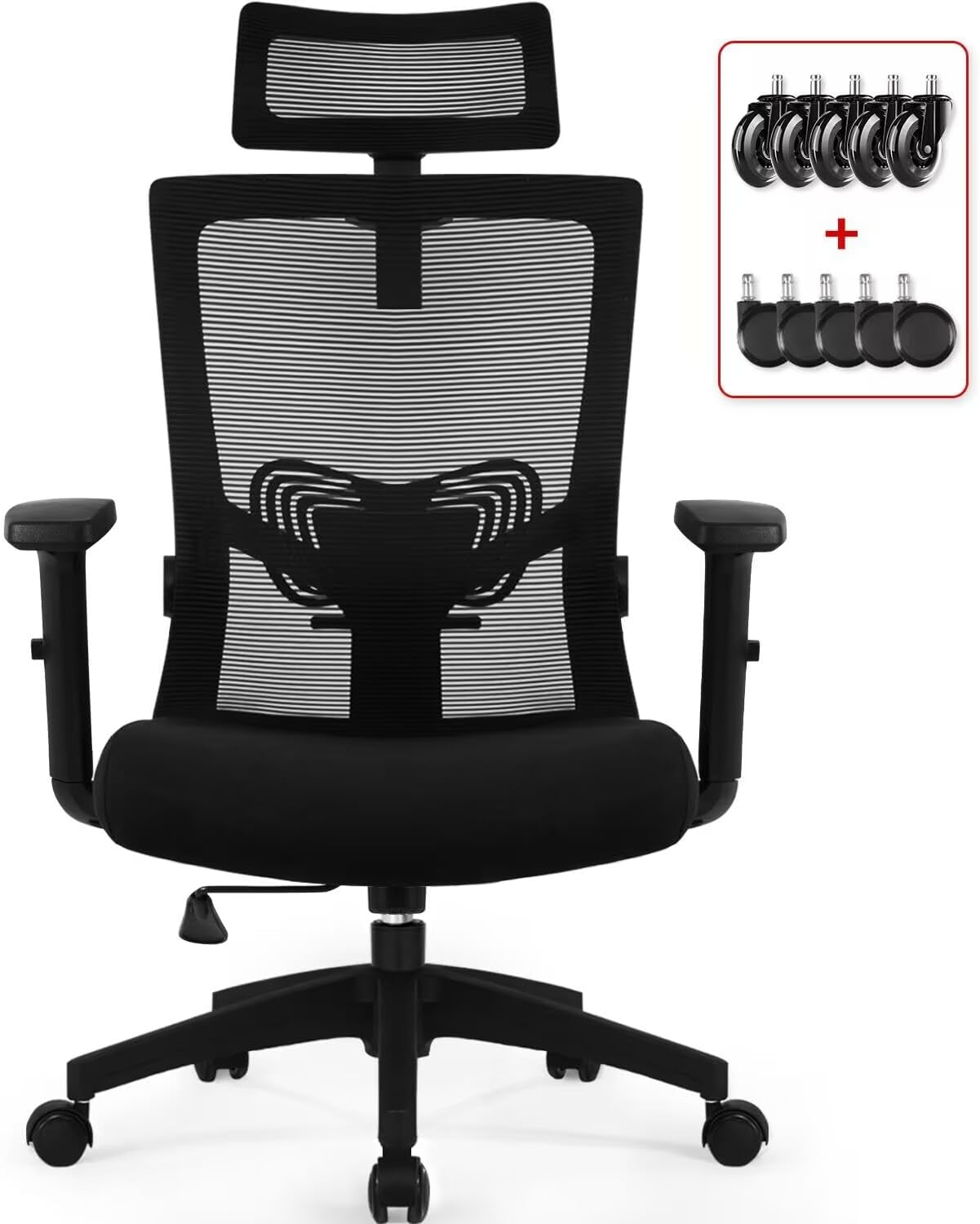 Detalle de Daccormax Chaise Bureau Ergonomique 150 Kg