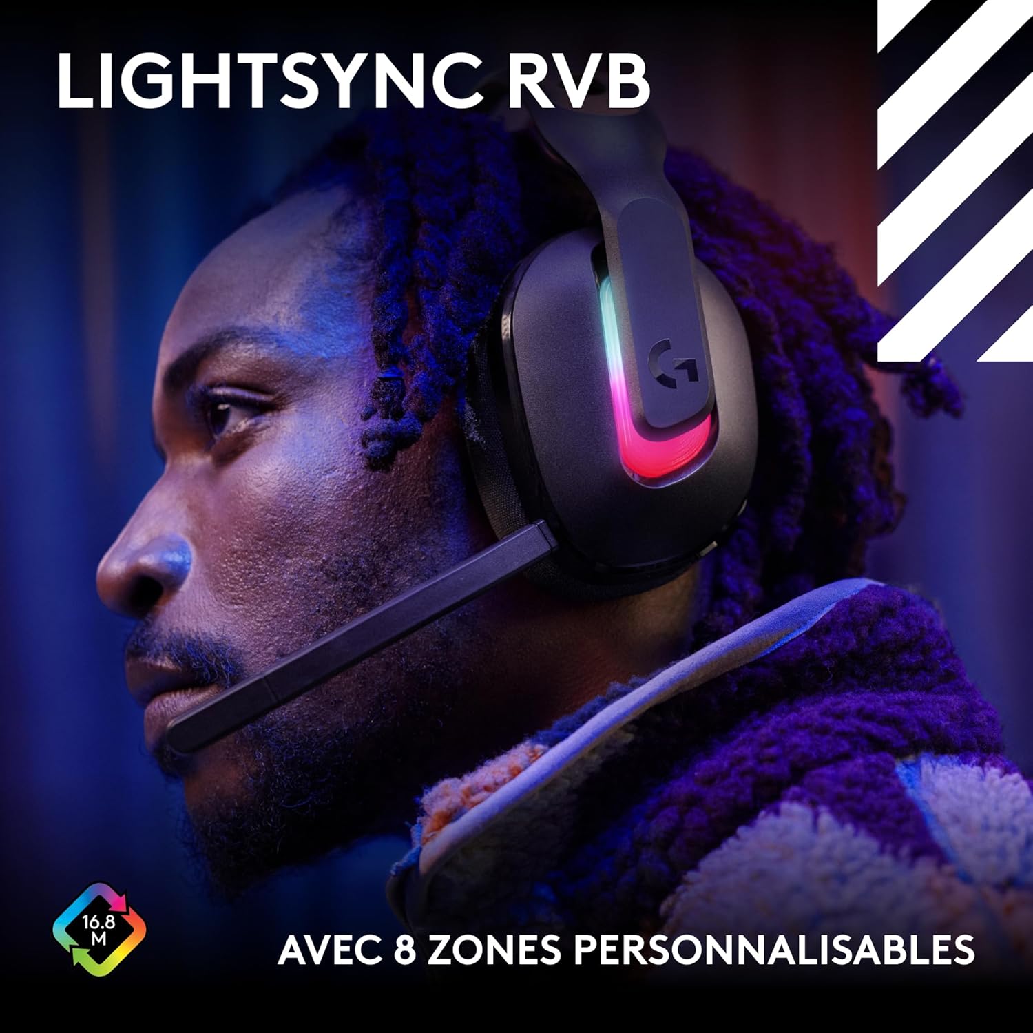 Thumbnail 4 de Logitech G Astro A20 X Lightspeed : casque gaming sans fil léger pour PS5, Xbox et Switch (PLAYSYNC Audio)