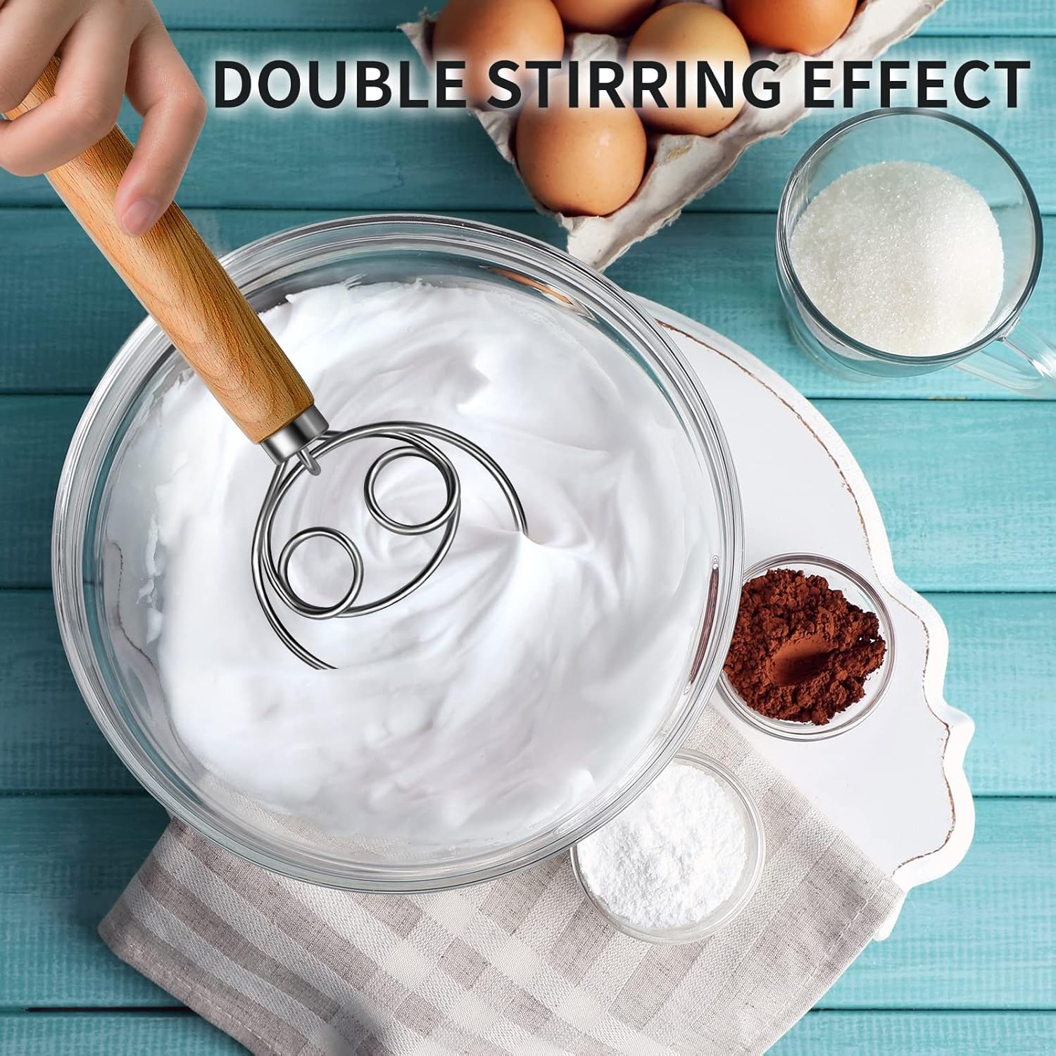 Thumbnail 3 de TEEVEA Danish Dough Whisk 12.99 in
