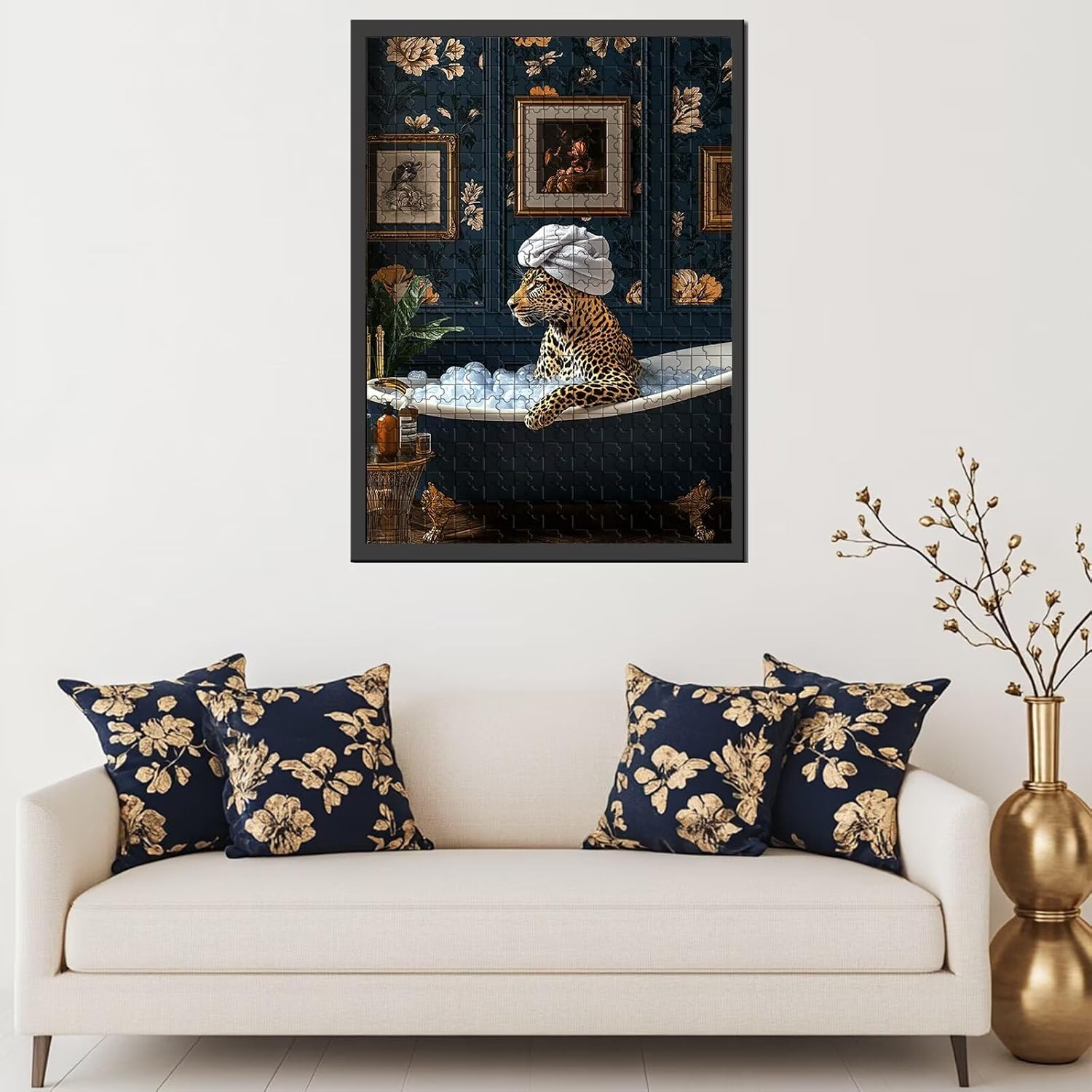 Detalle de Leopard Jigsaw Puzzle, 1,000 Pieces