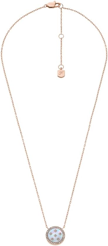 Thumbnail 5 de Fossil Collier pendentifs ronds doré 💍