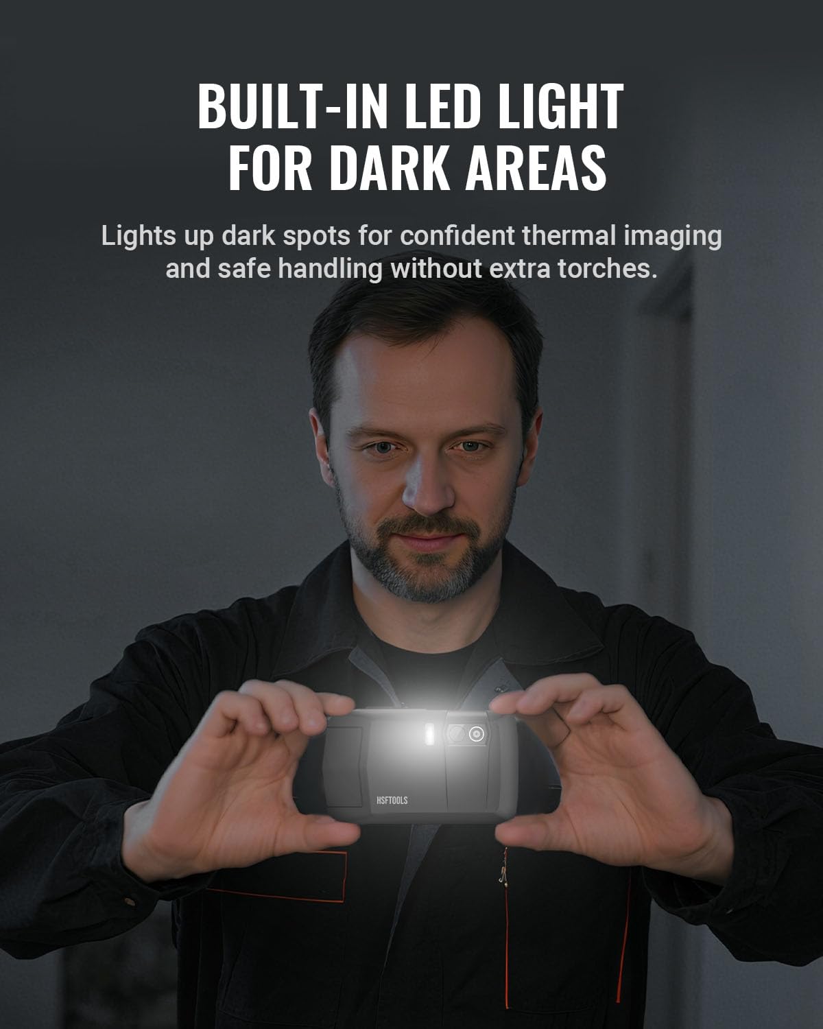 Thumbnail 5 de HSFTOOLS HP96 FinderS2-V1 Thermal Imaging Camera, Touchscreen, 240 × 240 Live Super Resolution