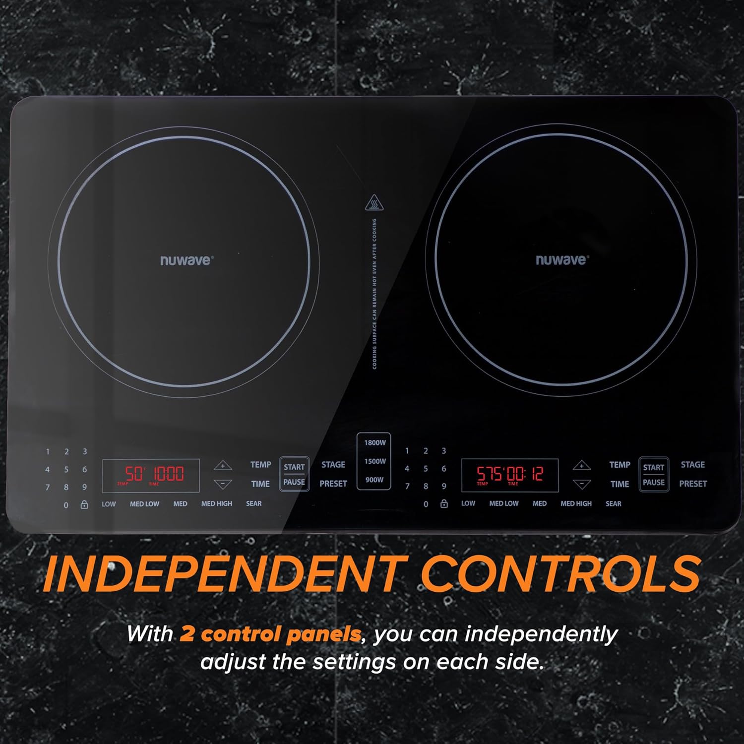 Thumbnail 5 de Nuwave Double Induction Cooktop 1800W