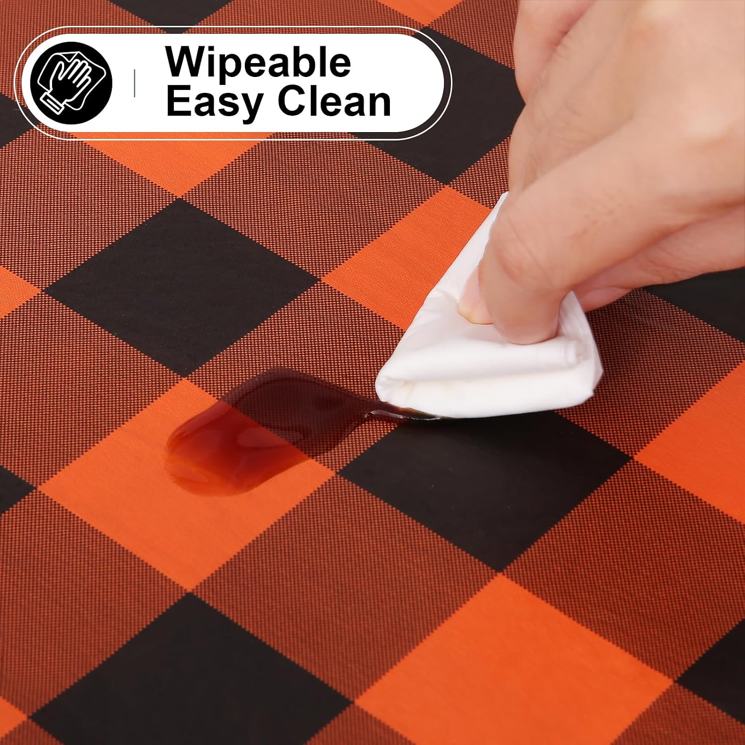 Thumbnail 4 de misaya Vinyl Tablecloth, 60" x 120