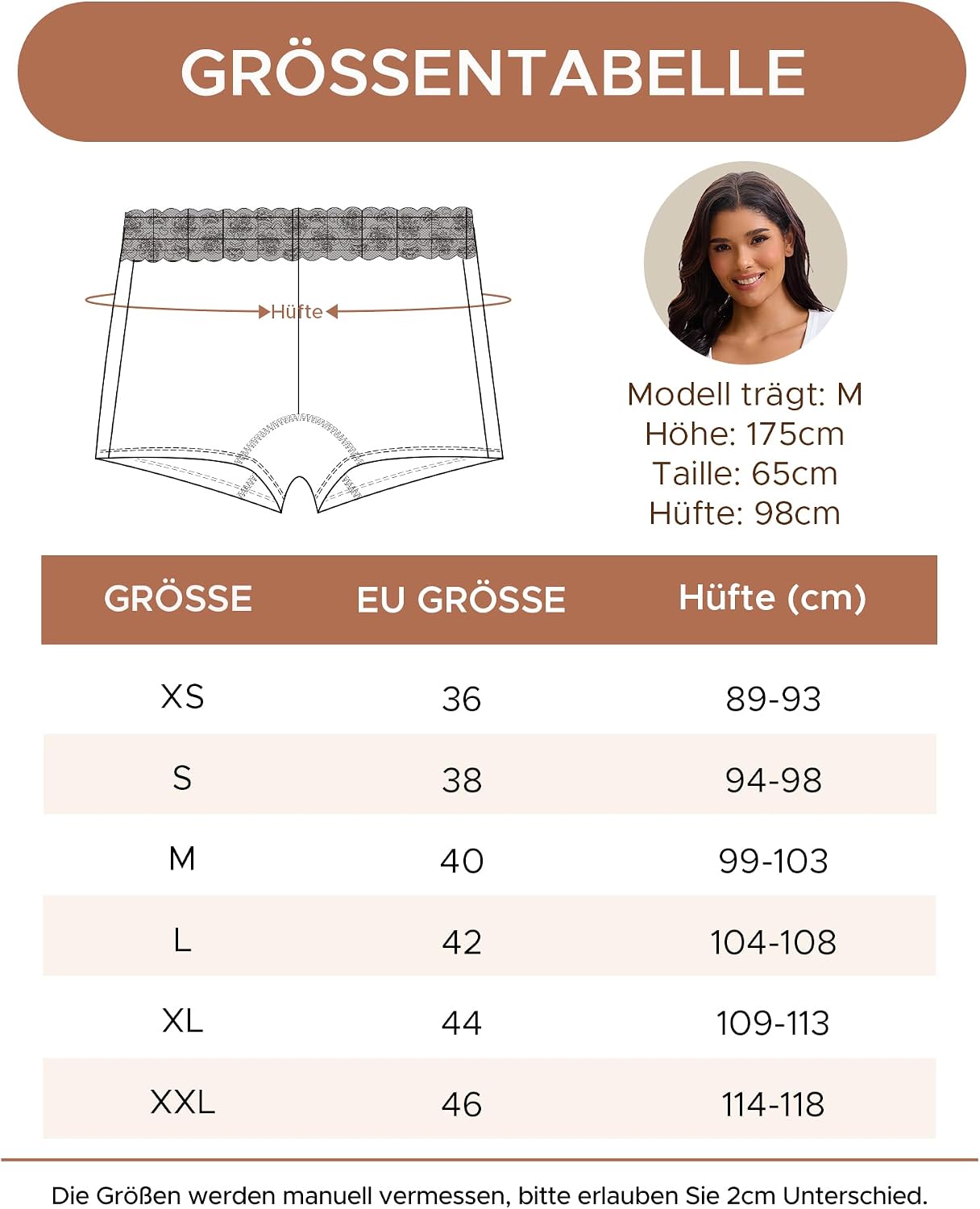 Thumbnail 5 de INNERSY Boxer Femme Lot de 3 đ©Č