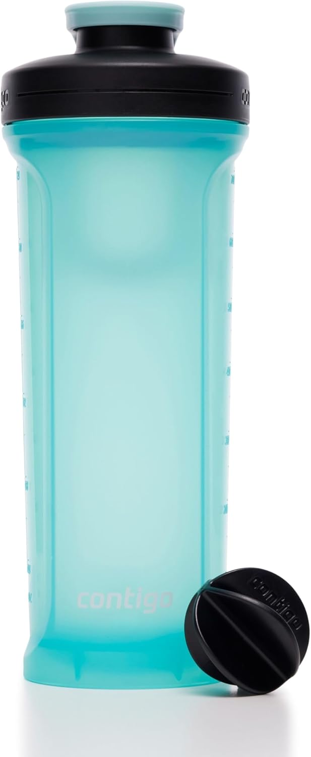 Detalle 2 de Contigo Shake & Go 2.0 Botella Shaker Bubble Tea 🥤 820 ml