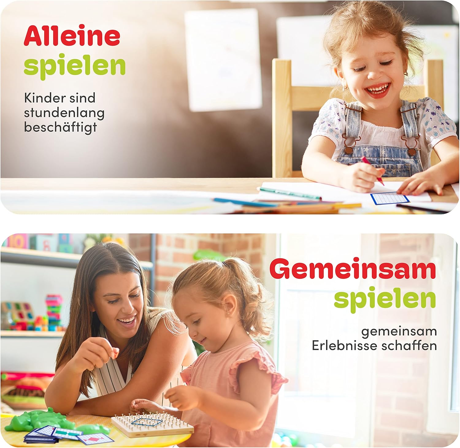Thumbnail 4 de CUBIDI Geobrett Montessori Lernspielzeug 5+
