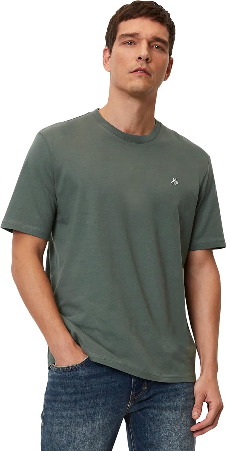 Thumbnail 1 de Marc O’Polo Denim Herren T-Shirt aus Bio-Baumwolle mit Rundhalsausschnitt