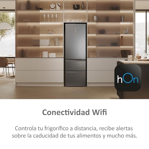 Thumbnail 5 de Haier 3D 60 Series 5 HTW5618CNMG: Frigorífico Combi con Total No Frost, My Zone y Conectividad WiFi