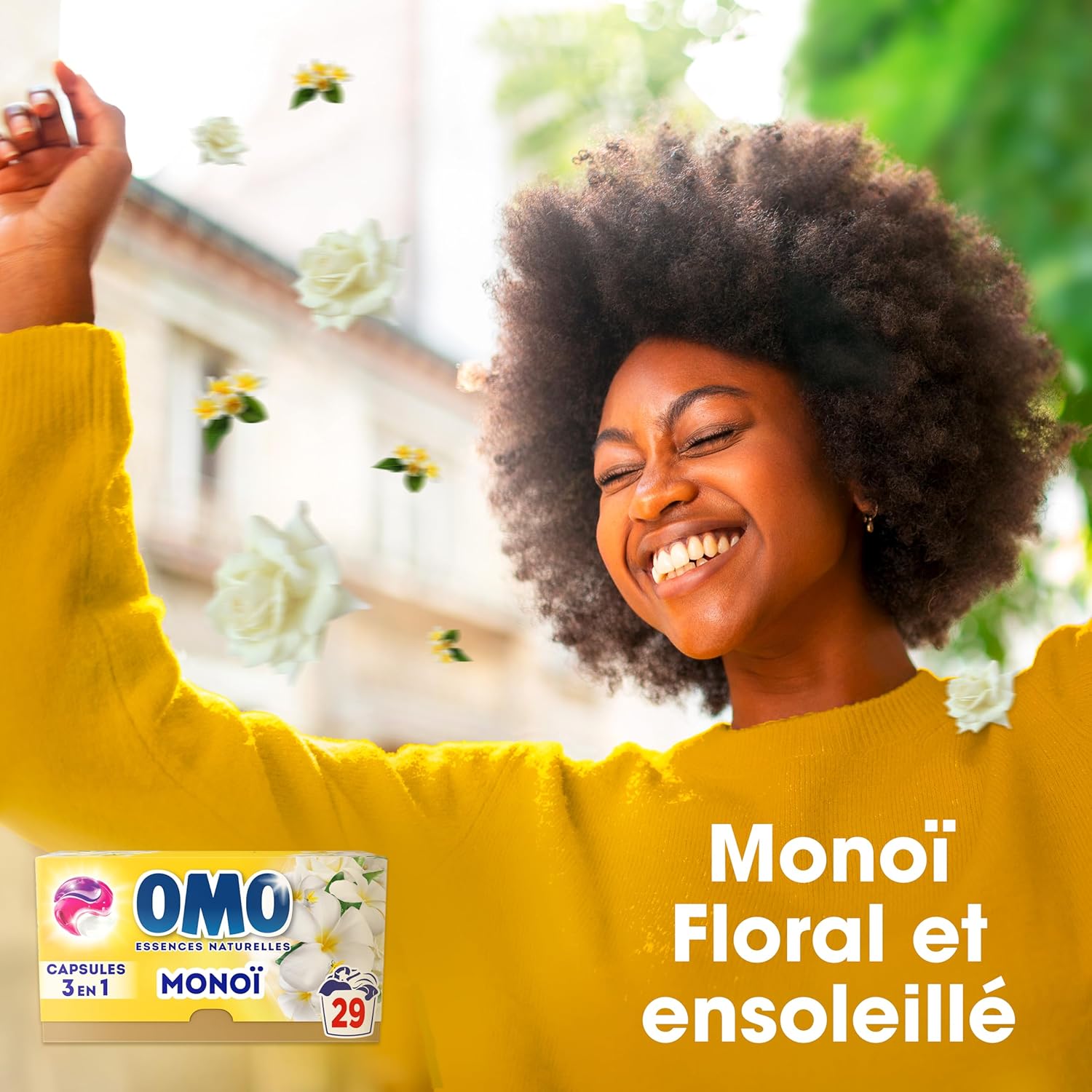 Thumbnail 3 de OMO Lessive capsules 3en1 Monoi — 87 lavages