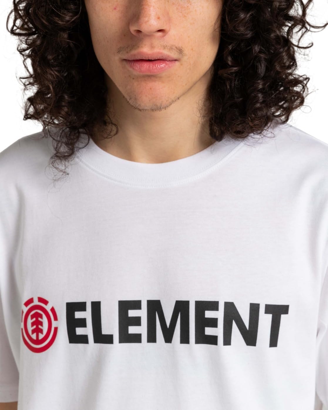 Detalle de Element Blazin T-Shirt Homme (Lot de 1) – T-shirt écran épuré pour homme