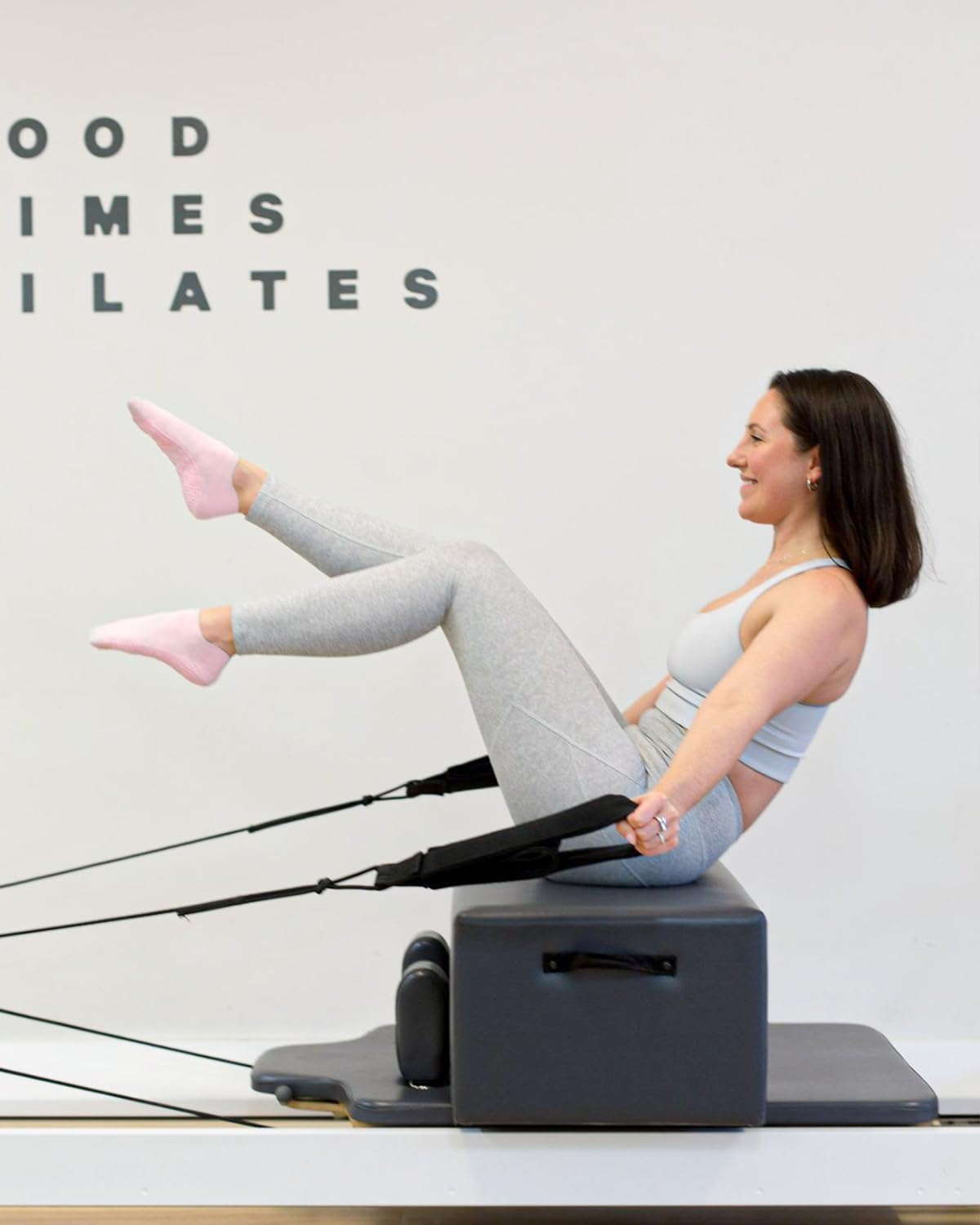 Detalle de YeuG Pilates Socks 4 Pairs non-slip grip