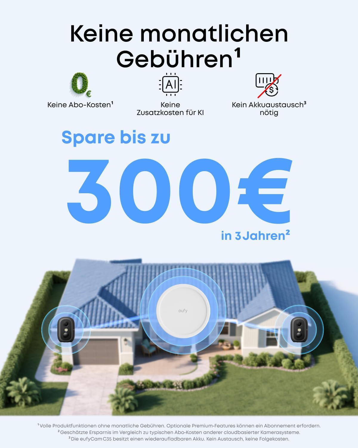 Thumbnail 4 de eufy eufyCam C35 2er-Pack Sicherheitskamera für Außen & Innen
