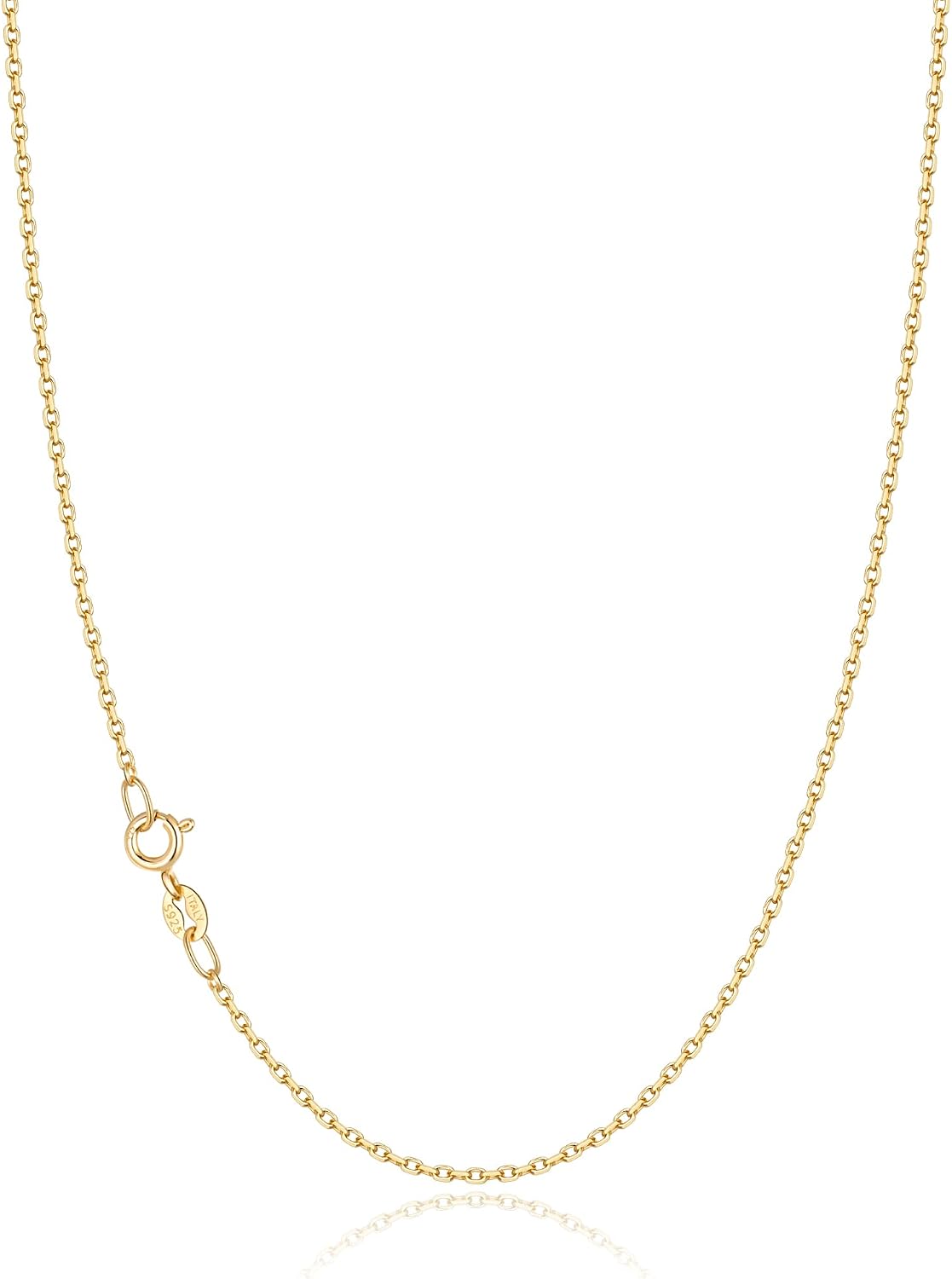 Thumbnail 6 de Jewlpire Chain Necklace, 1.2mm