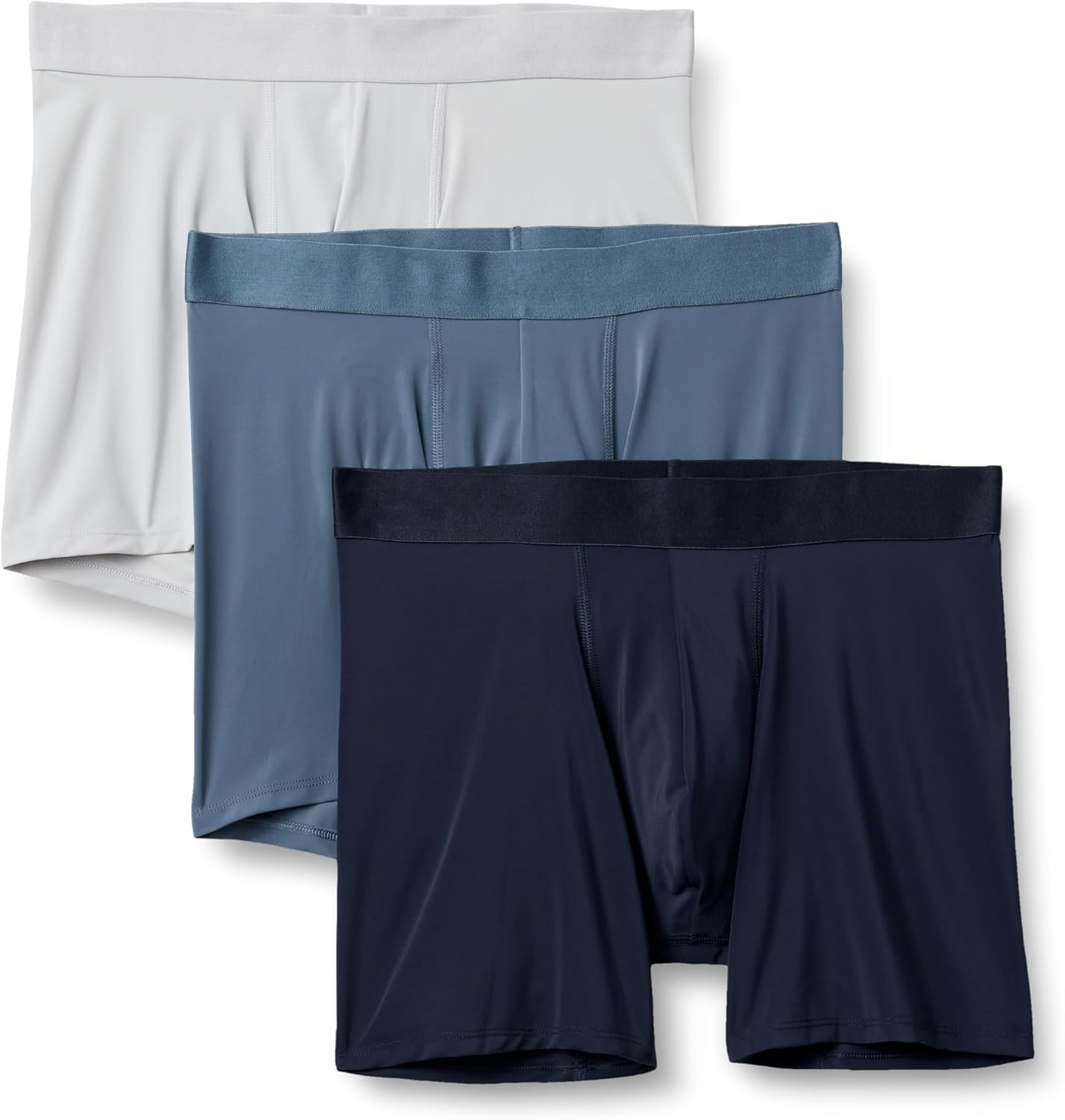 Thumbnail 5 de Amazon Essentials herrboxershorts i mikrofiber, 3-pack med fyrvägsstretch