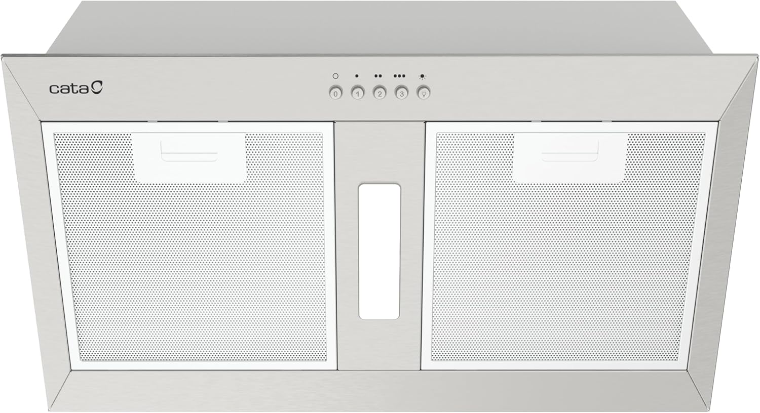 Thumbnail 1 de Cata Campana Extractora GCB 55 X Grupos Filtrantes 3 niveles de Extracción Panel de Control Mecánico Extracción Máxima 371m3/h Nivel Sonoro 59dB Motor 120W Iluminación Led Ancho 55 cm Color Inox