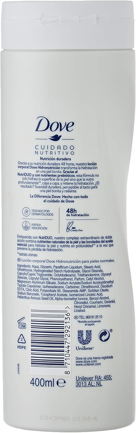 Detalle 2 de Dove Crema Hidratante Ligera con Sérum Ceramidas - Pack 3