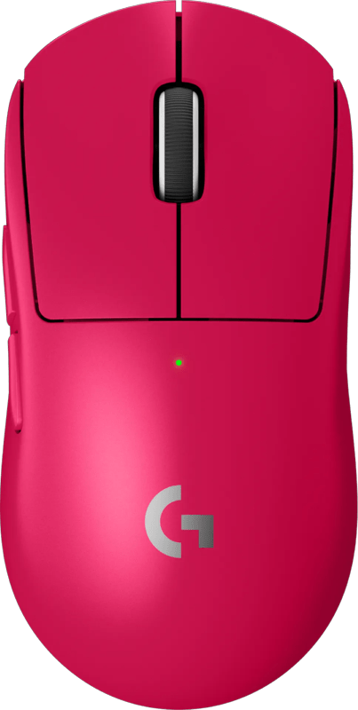 Detalle de Logitech G PRO X Superlight 2 Lightspeed kabellose Gaming-Maus Magenta – leicht, präzise, flexibel