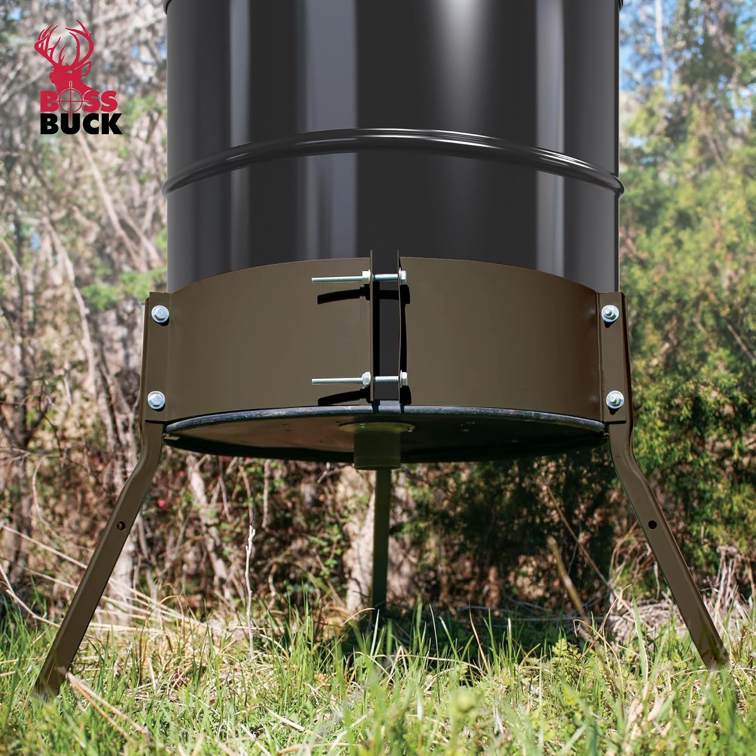 Detalle 2 de Boss Buck deer feeder tripod, 20-inch legs