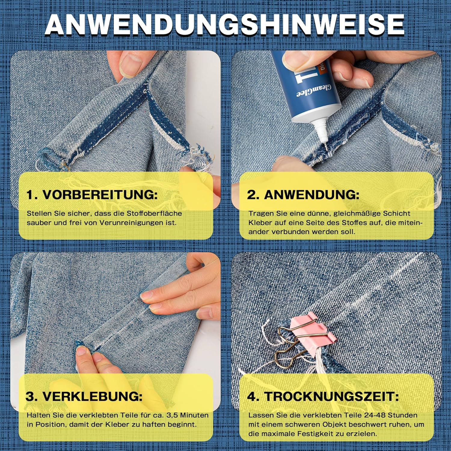 Thumbnail 6 de Textilkleber 50 ml 🧵